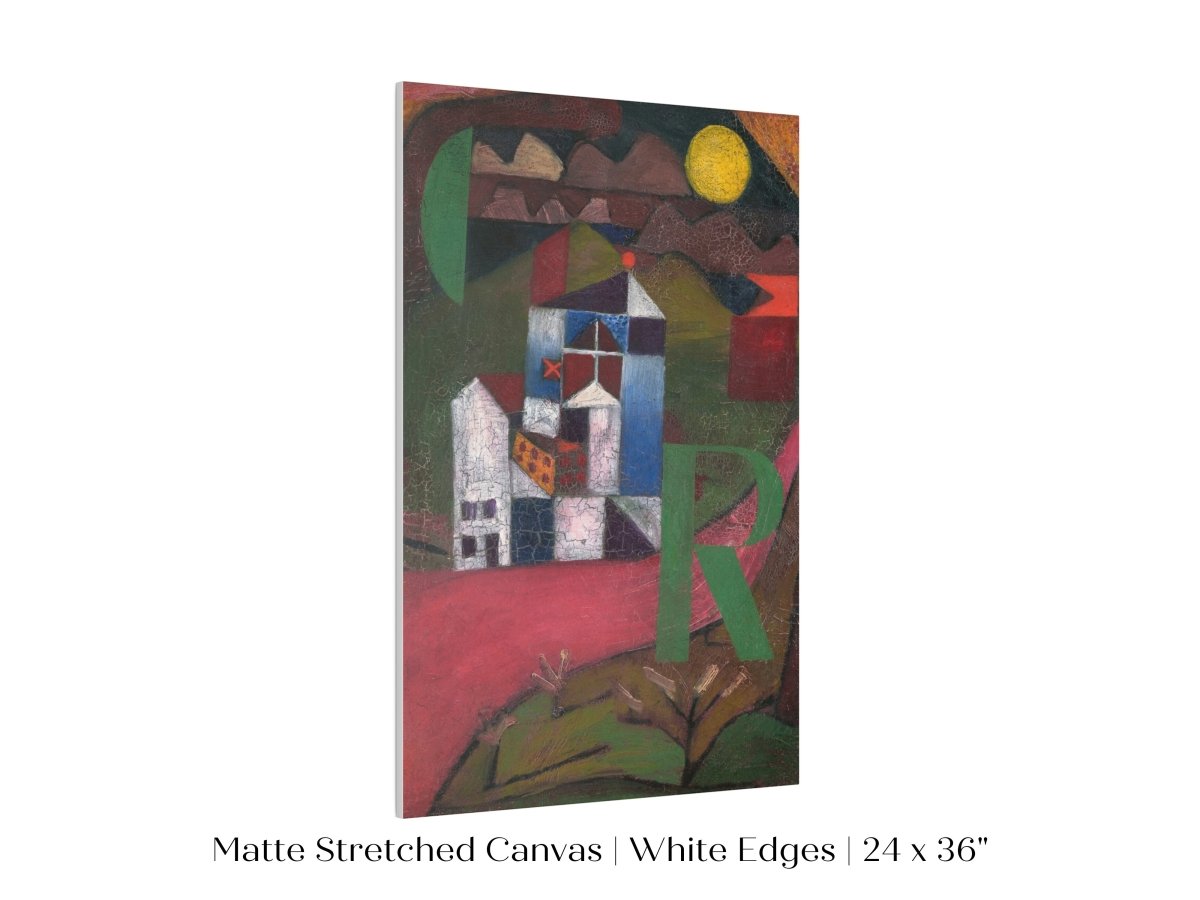 Paul Klee | Villa R | P293 - Single Art Prints - Piccolo Fiore Prints