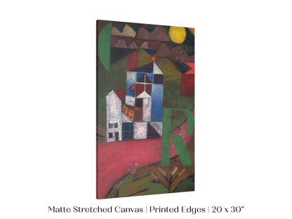 Paul Klee | Villa R | P293 - Single Art Prints - Piccolo Fiore Prints