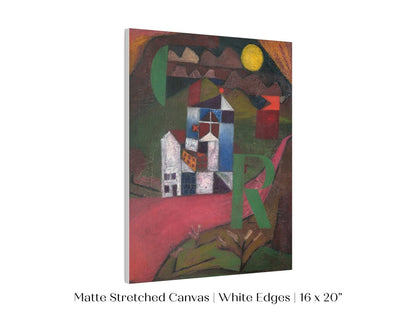 Paul Klee | Villa R | P293 - Single Art Prints - Piccolo Fiore Prints