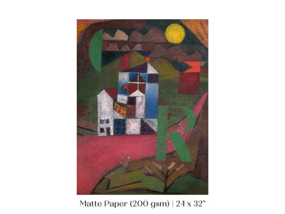 Paul Klee | Villa R | P293 - Single Art Prints - Piccolo Fiore Prints