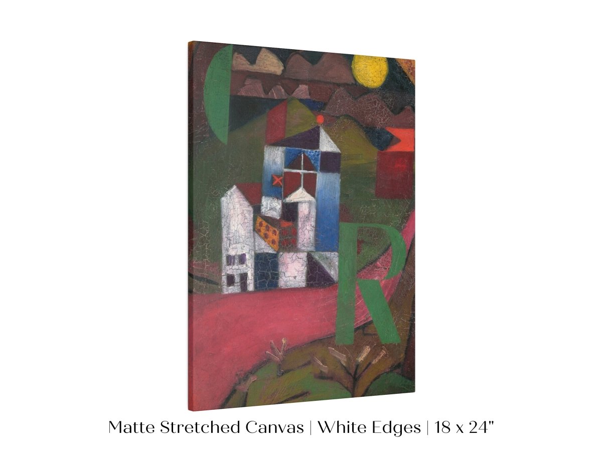 Paul Klee | Villa R | P293 - Single Art Prints - Piccolo Fiore Prints