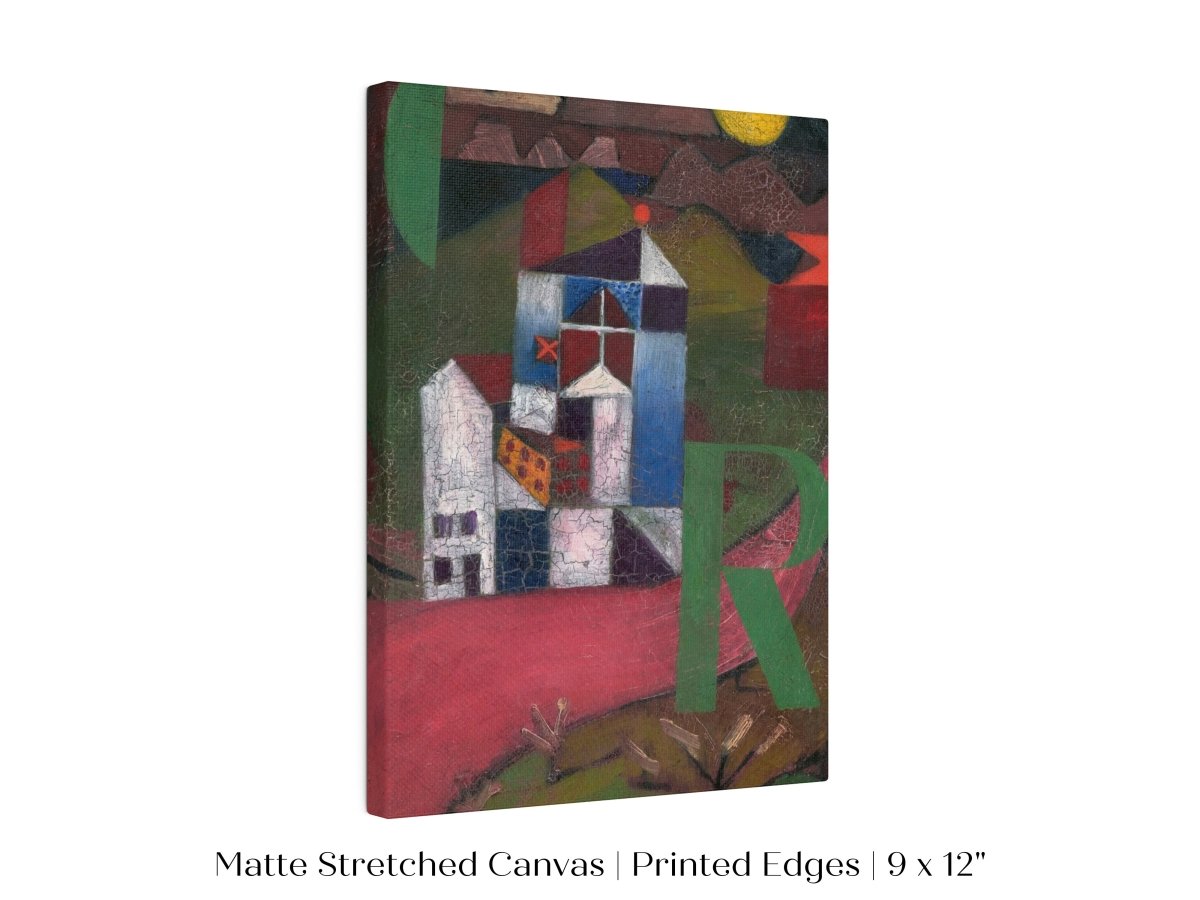 Paul Klee | Villa R | P293 - Single Art Prints - Piccolo Fiore Prints