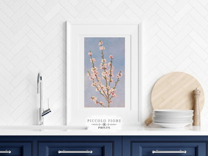 Peach Blossom | P24 - Single Art Prints - Piccolo Fiore Prints