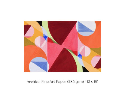 Perpendiculars | P294 - Single Art Prints - Piccolo Fiore Prints