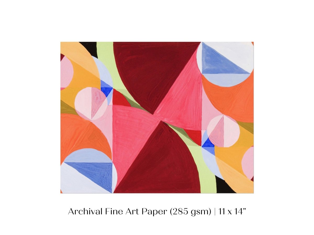 Perpendiculars | P294 - Single Art Prints - Piccolo Fiore Prints