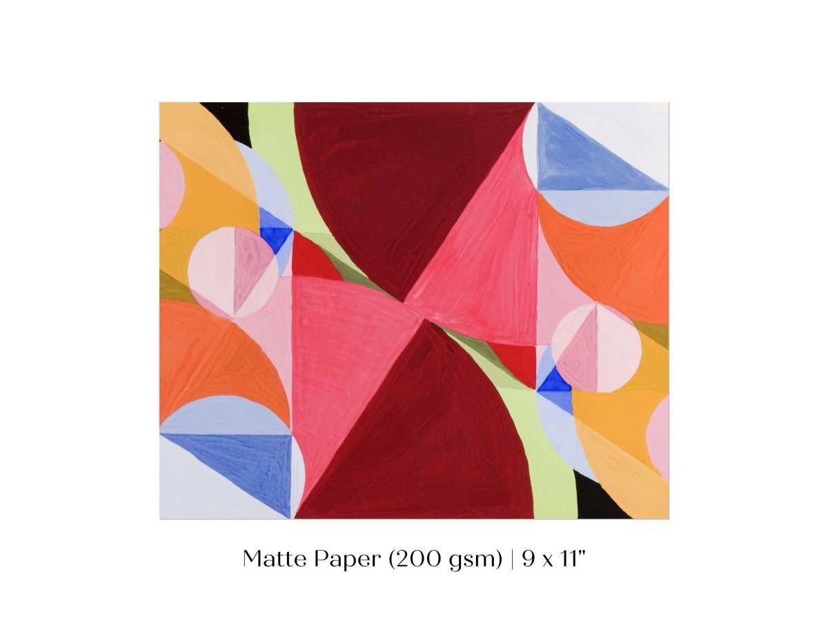 Perpendiculars | P294 - Single Art Prints - Piccolo Fiore Prints