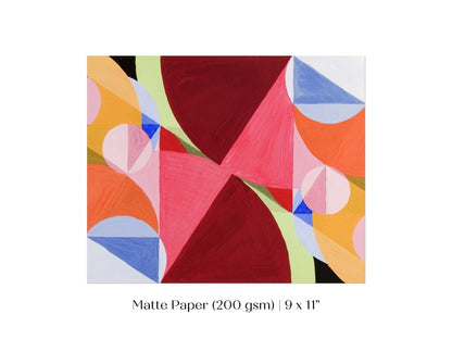 Perpendiculars | P294 - Single Art Prints - Piccolo Fiore Prints