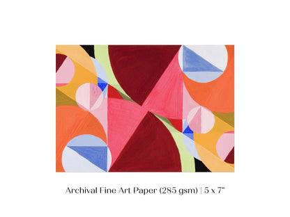 Perpendiculars | P294 - Single Art Prints - Piccolo Fiore Prints