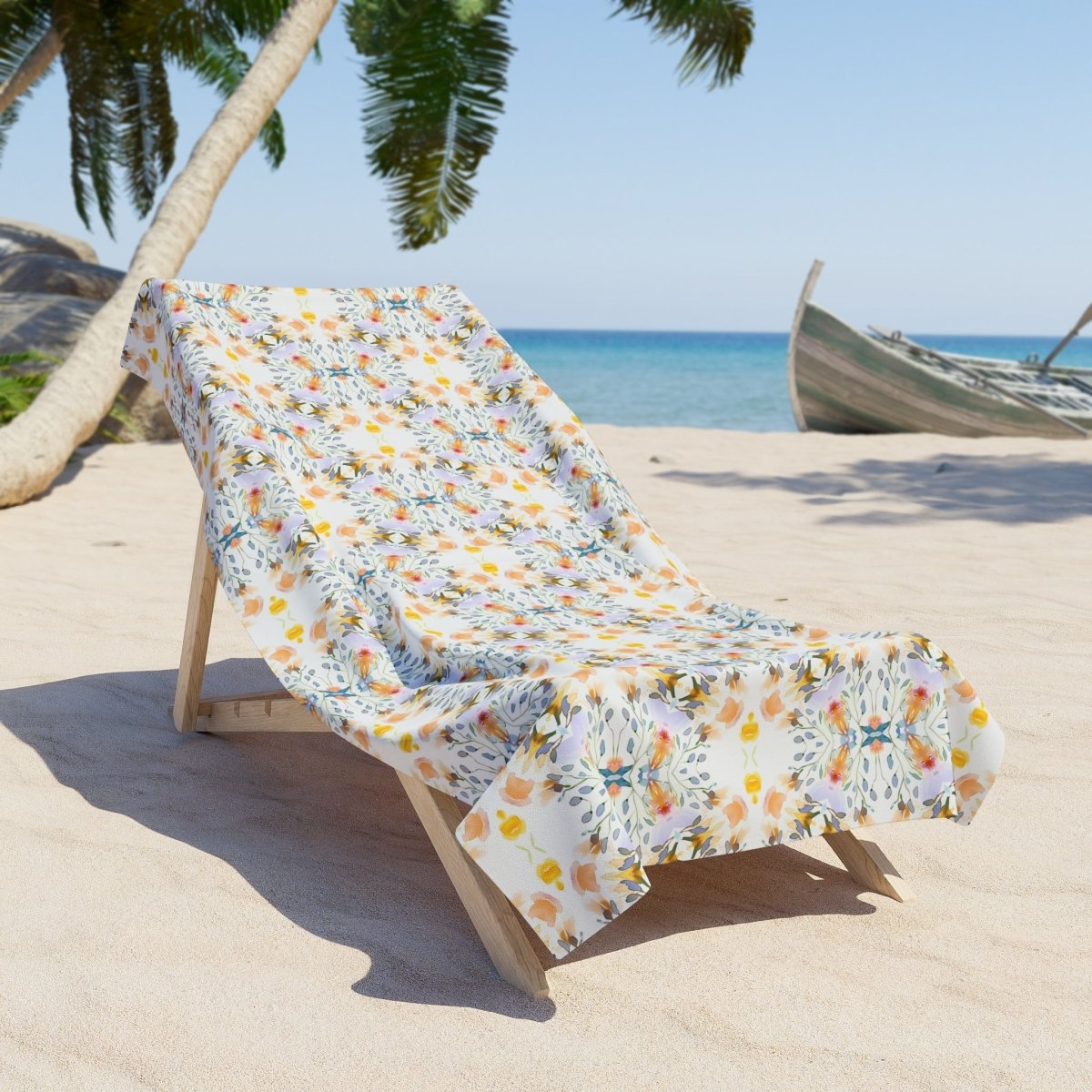 Petals and Blooms | Beach Towel - Beach Towel - Piccolo Fiore Prints