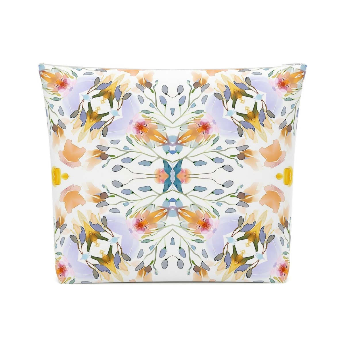 Petals and Blooms | Cotton Cosmetic Bag - Cotton Cosmetic Bag - Piccolo Fiore Prints