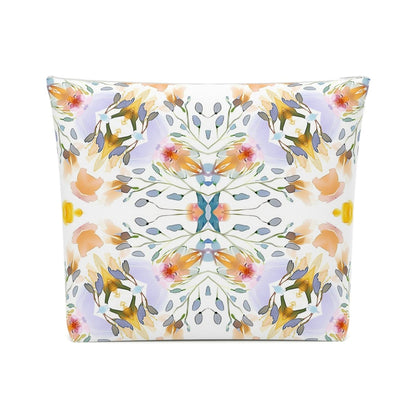 Petals and Blooms | Cotton Cosmetic Bag - Cotton Cosmetic Bag - Piccolo Fiore Prints