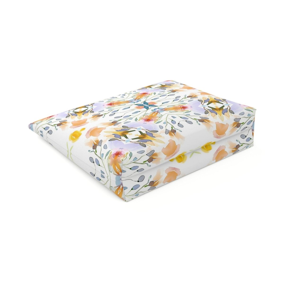 Petals and Blooms | Cotton Cosmetic Bag - Cotton Cosmetic Bag - Piccolo Fiore Prints
