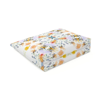 Petals and Blooms | Cotton Cosmetic Bag - Cotton Cosmetic Bag - Piccolo Fiore Prints