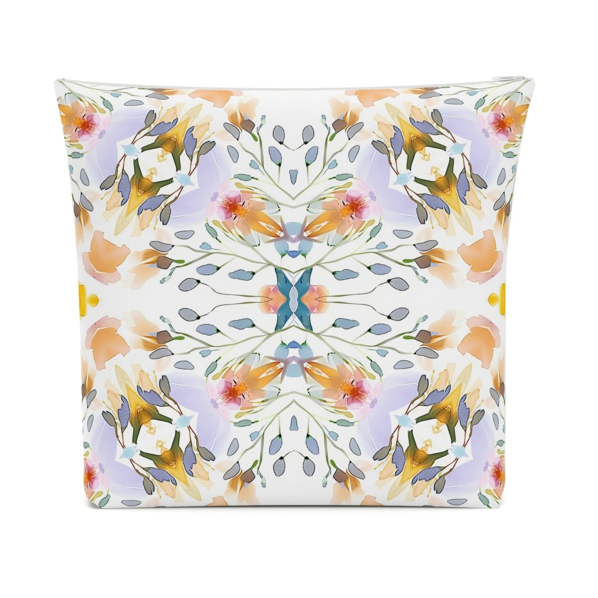 Petals and Blooms | Cotton Cosmetic Bag - Cotton Cosmetic Bag - Piccolo Fiore Prints