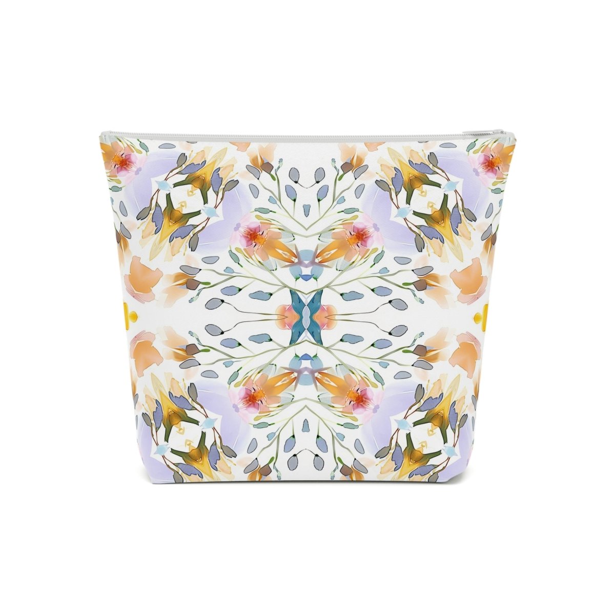 Petals and Blooms | Cotton Cosmetic Bag - Cotton Cosmetic Bag - Piccolo Fiore Prints