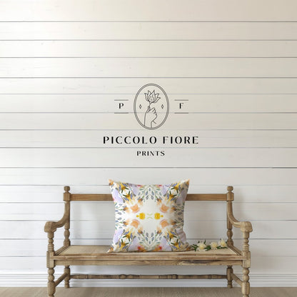Petals and Blooms | Throw Pillow - Throw Pillow - Piccolo Fiore Prints