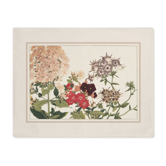 Phlox | Placemat - Cotton Twill Placemat - Piccolo Fiore Prints