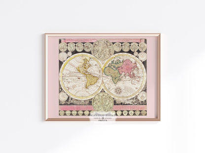 Pink and Green Eclectic | Gallery Wall Set | 9 Prints | S9 - 7 - Gallery Wall Set - Piccolo Fiore Prints