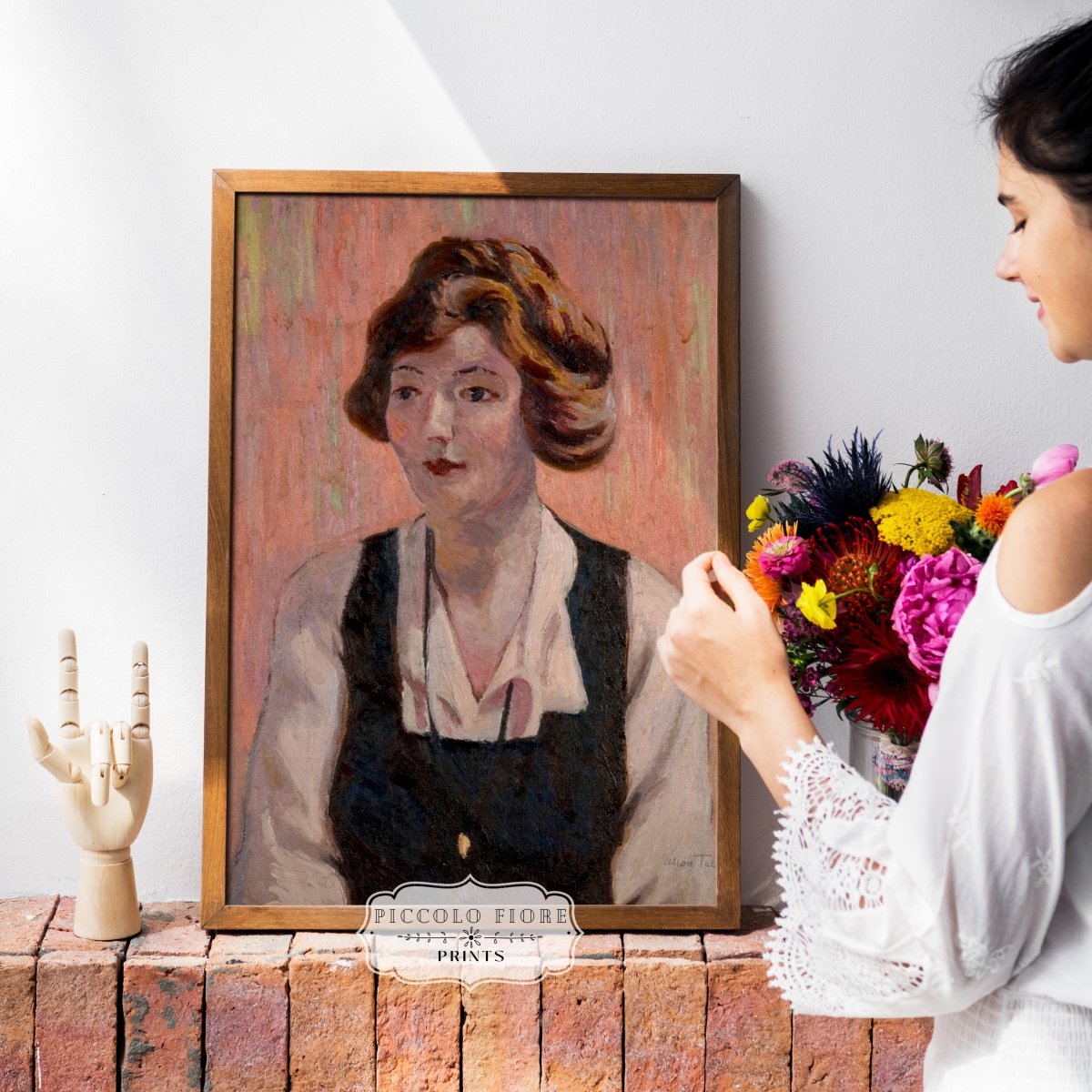 Pink and Green Eclectic | Gallery Wall Set | 9 Prints | S9 - 7 - Gallery Wall Set - Piccolo Fiore Prints