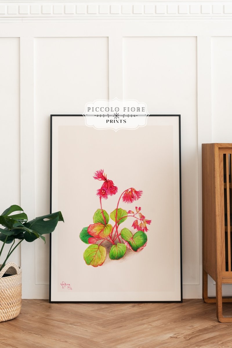 Pink and Green Eclectic | Gallery Wall Set | 9 Prints | S9 - 7 - Gallery Wall Set - Piccolo Fiore Prints
