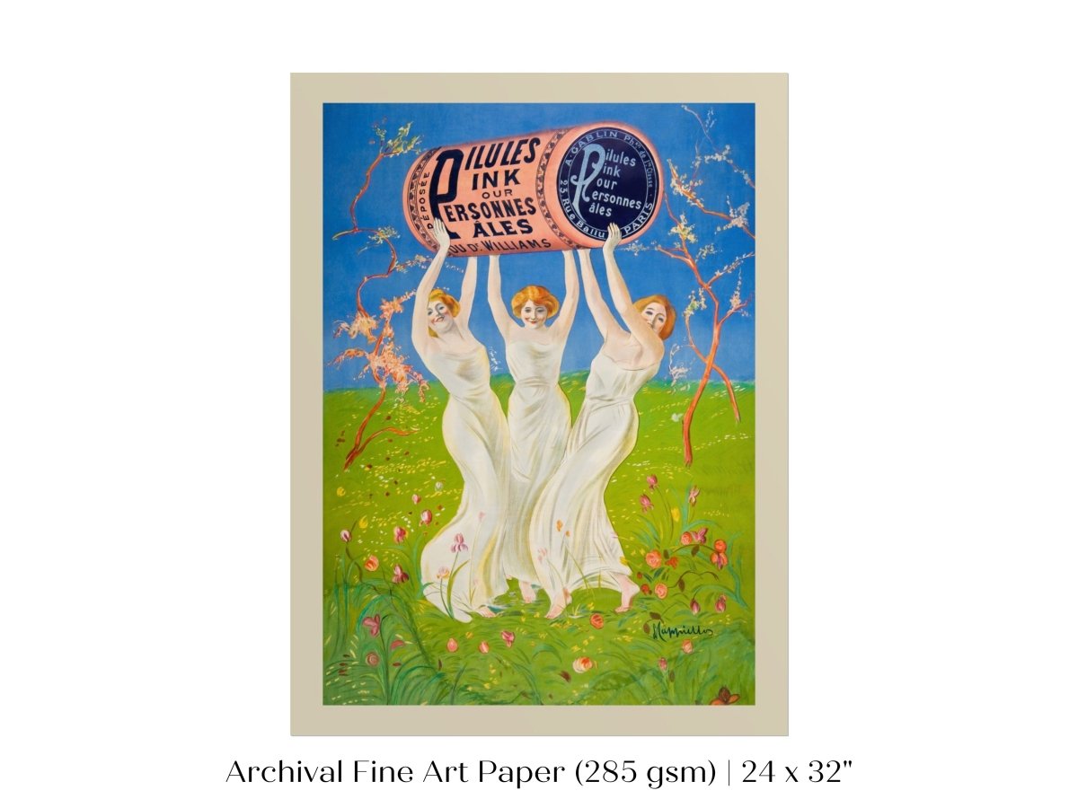 Pink Pills for Pale People | P692 - Single Art Prints - Piccolo Fiore Prints