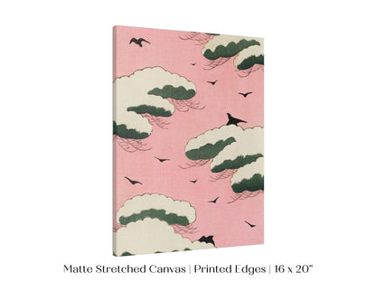 Pink Sky | Japanese Illustration | P135 - Single Art Prints - Piccolo Fiore Prints