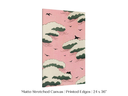 Pink Sky | Japanese Illustration | P135 - Single Art Prints - Piccolo Fiore Prints