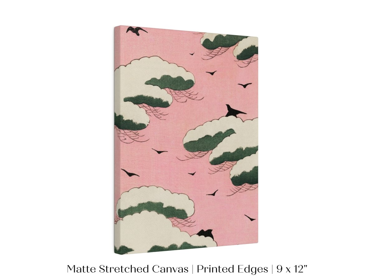 Pink Sky | Japanese Illustration | P135 - Single Art Prints - Piccolo Fiore Prints