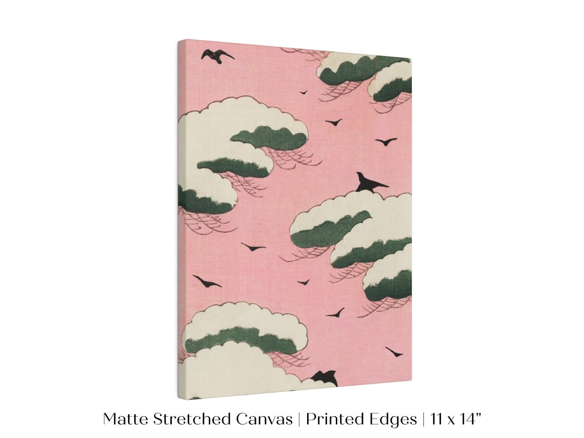 Pink Sky | Japanese Illustration | P135 - Single Art Prints - Piccolo Fiore Prints