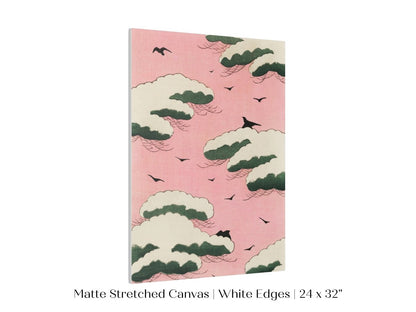 Pink Sky | Japanese Illustration | P135 - Single Art Prints - Piccolo Fiore Prints