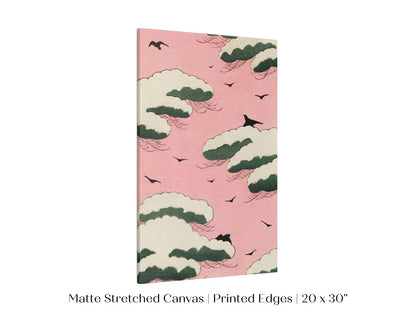 Pink Sky | Japanese Illustration | P135 - Single Art Prints - Piccolo Fiore Prints