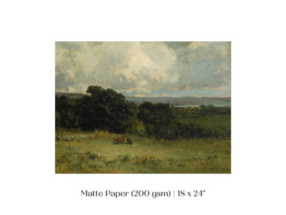 Pleasant Pastures | P345 - Single Art Prints - Piccolo Fiore Prints