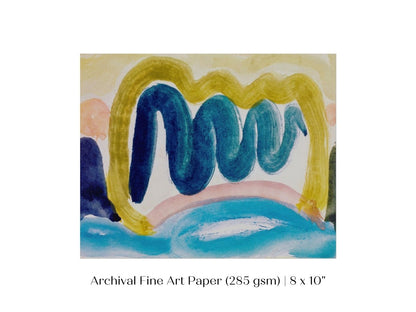 Pond in Sunlight | P587 - Single Art Prints - Piccolo Fiore Prints