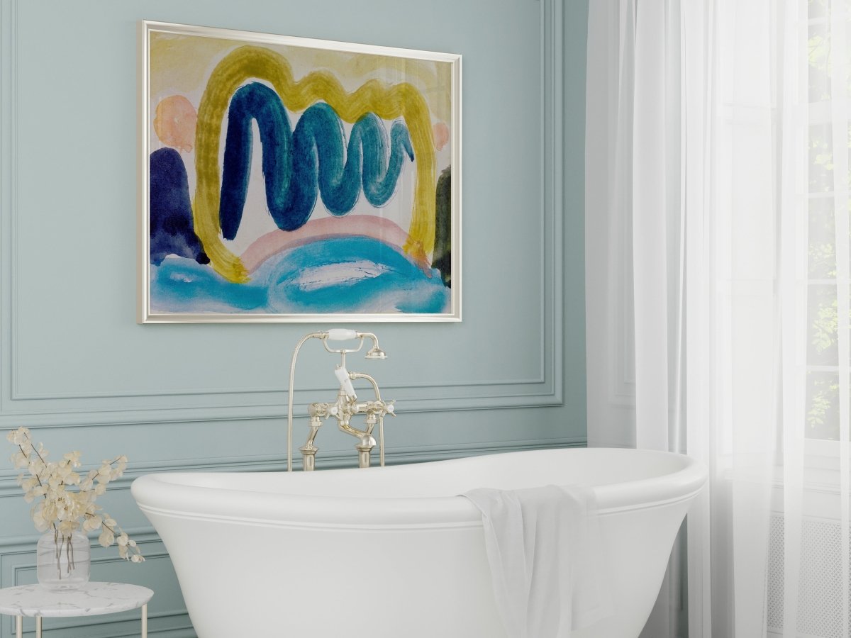 Pond in Sunlight | P587 - Single Art Prints - Piccolo Fiore Prints