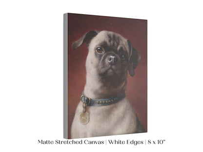 Pug | P437 - Single Art Prints - Piccolo Fiore Prints