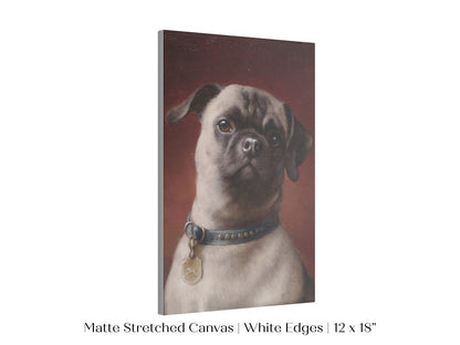 Pug | P437 - Single Art Prints - Piccolo Fiore Prints