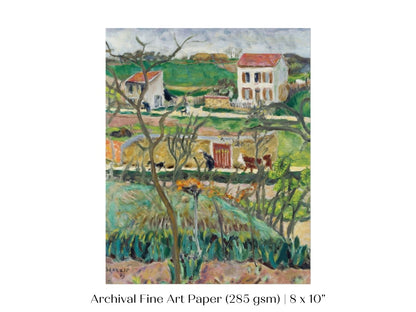 Rainy Landscape | P70 - Single Art Prints - Piccolo Fiore Prints