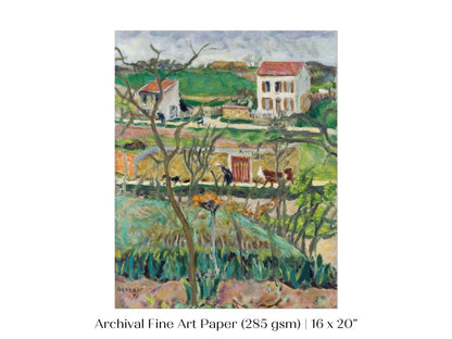 Rainy Landscape | P70 - Single Art Prints - Piccolo Fiore Prints