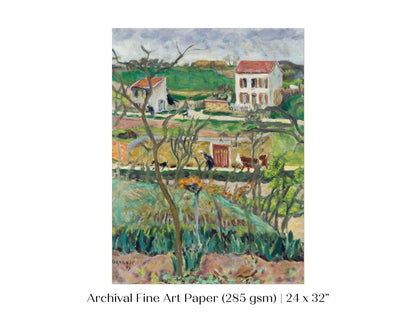 Rainy Landscape | P70 - Single Art Prints - Piccolo Fiore Prints