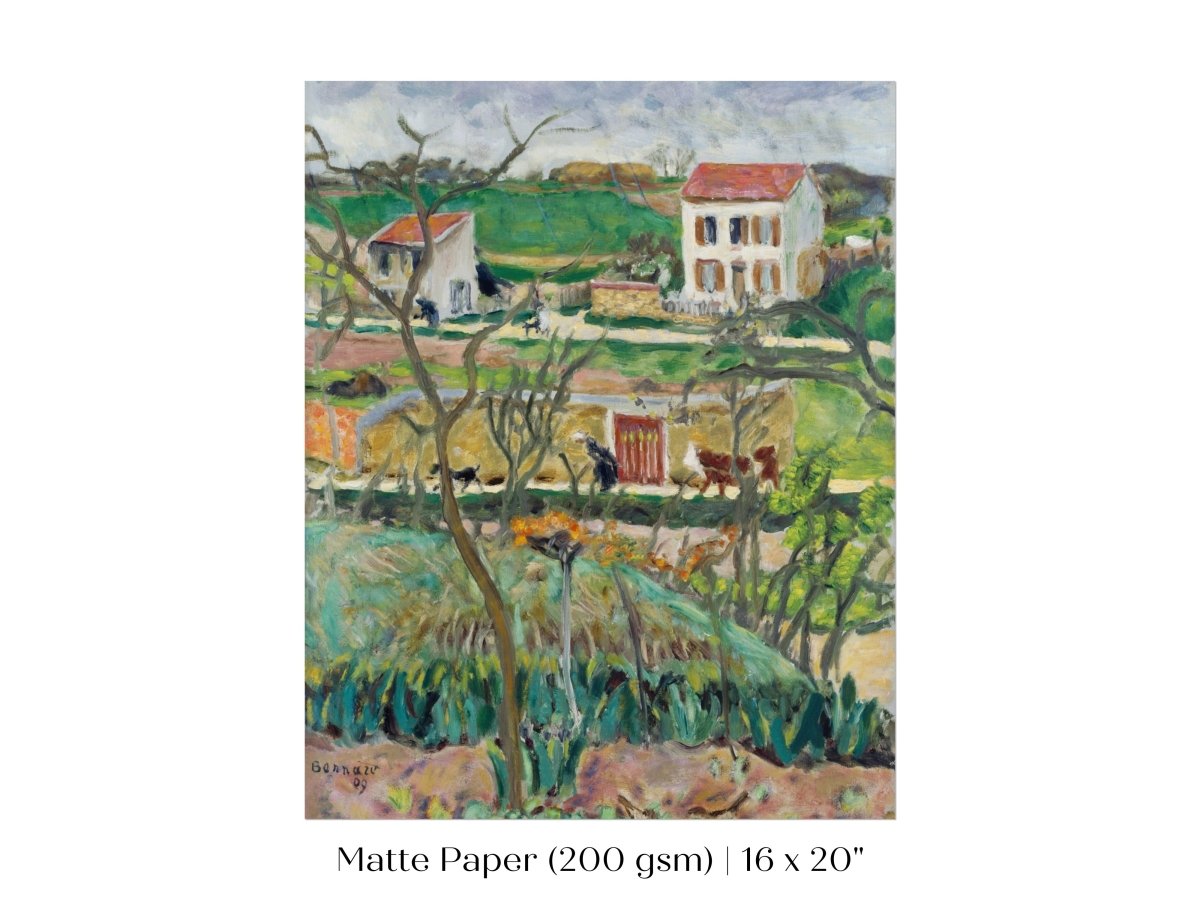 Rainy Landscape | P70 - Single Art Prints - Piccolo Fiore Prints