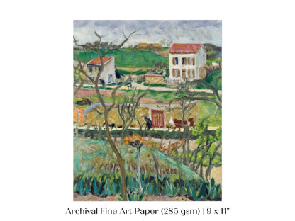 Rainy Landscape | P70 - Single Art Prints - Piccolo Fiore Prints