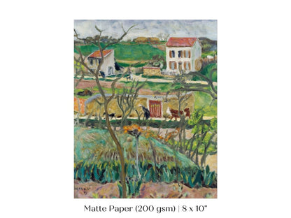 Rainy Landscape | P70 - Single Art Prints - Piccolo Fiore Prints