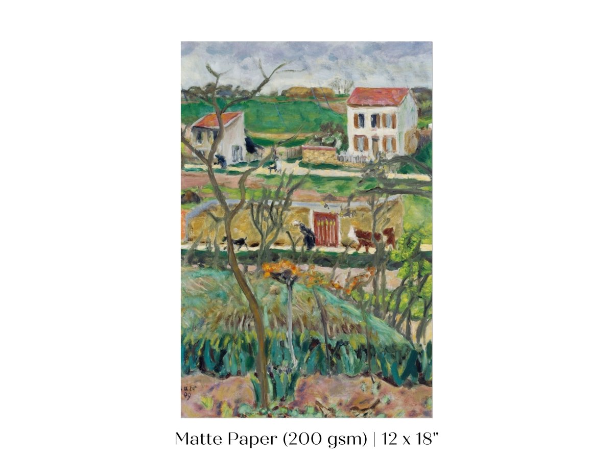 Rainy Landscape | P70 - Single Art Prints - Piccolo Fiore Prints