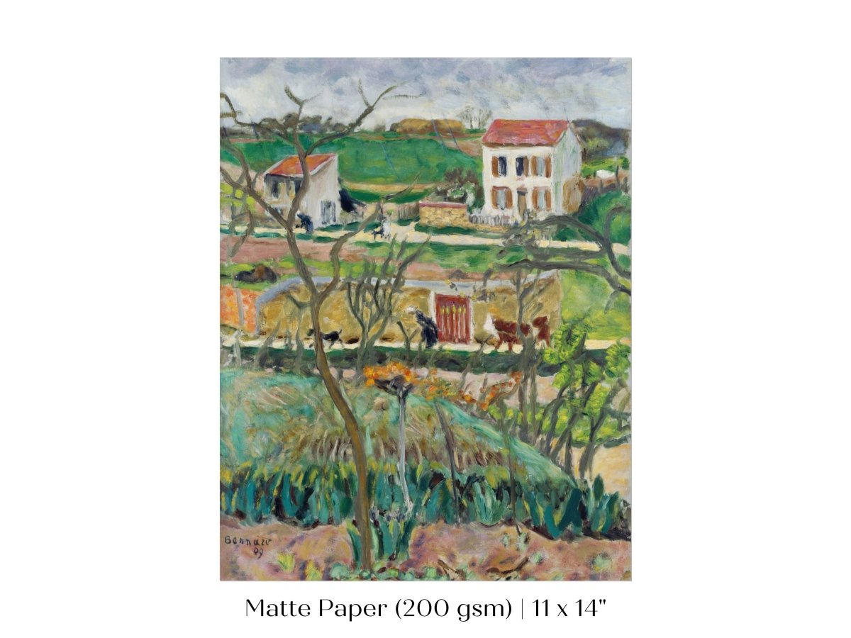Rainy Landscape | P70 - Single Art Prints - Piccolo Fiore Prints