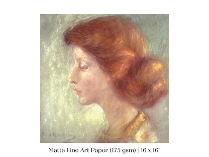 Redhead | P280 - Single Square Art Prints - Piccolo Fiore Prints