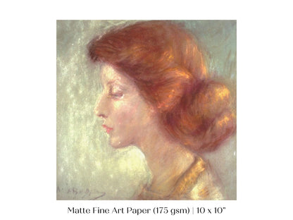 Redhead | P280 - Single Square Art Prints - Piccolo Fiore Prints