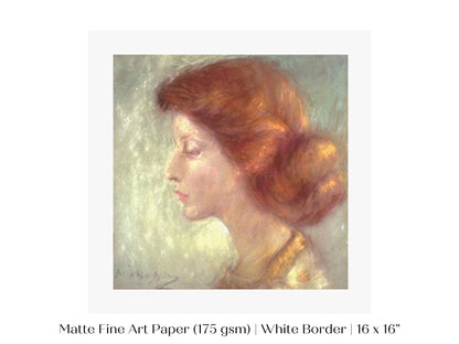 Redhead | P280 - Single Square Art Prints - Piccolo Fiore Prints