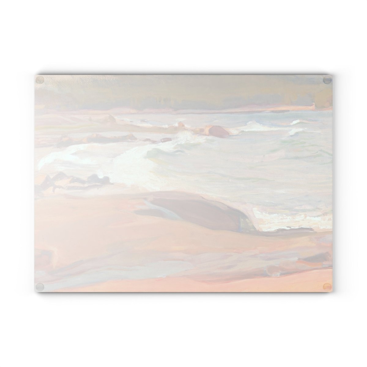 Rocky Shoreline | Glass Chopping Board - Glass Chopping Board - Piccolo Fiore Prints