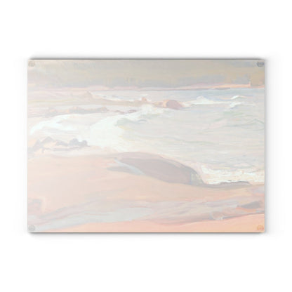 Rocky Shoreline | Glass Chopping Board - Glass Chopping Board - Piccolo Fiore Prints