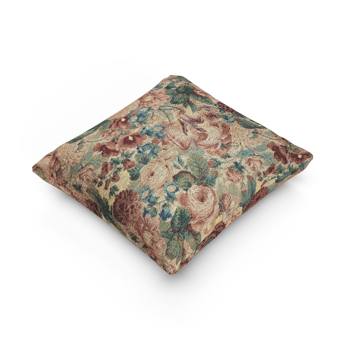 Rosalia | Vintage Floral Woven Pillow - Woven Throw Pillow - Piccolo Fiore Prints